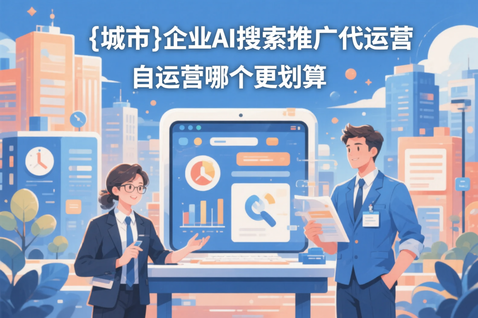 日喀则企业AI搜索推广代运营和自运营哪个更划算