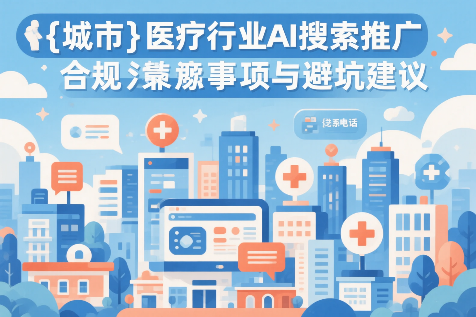 日喀则医疗行业AI搜索推广合规注意事项与避坑建议
