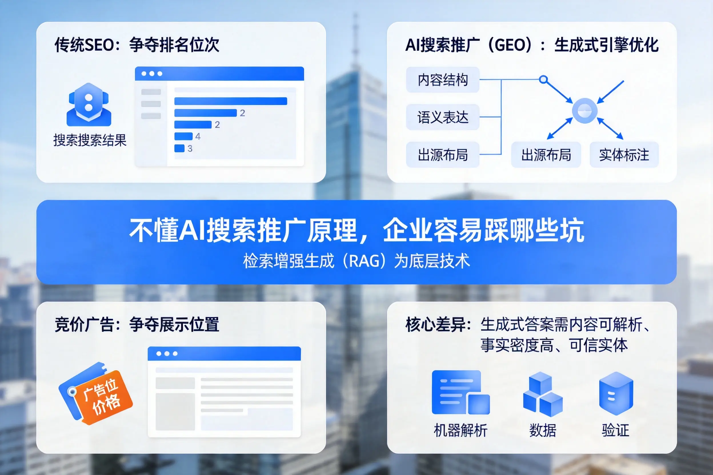 不懂AI搜索推广原理,日喀则企业容易踩哪些坑