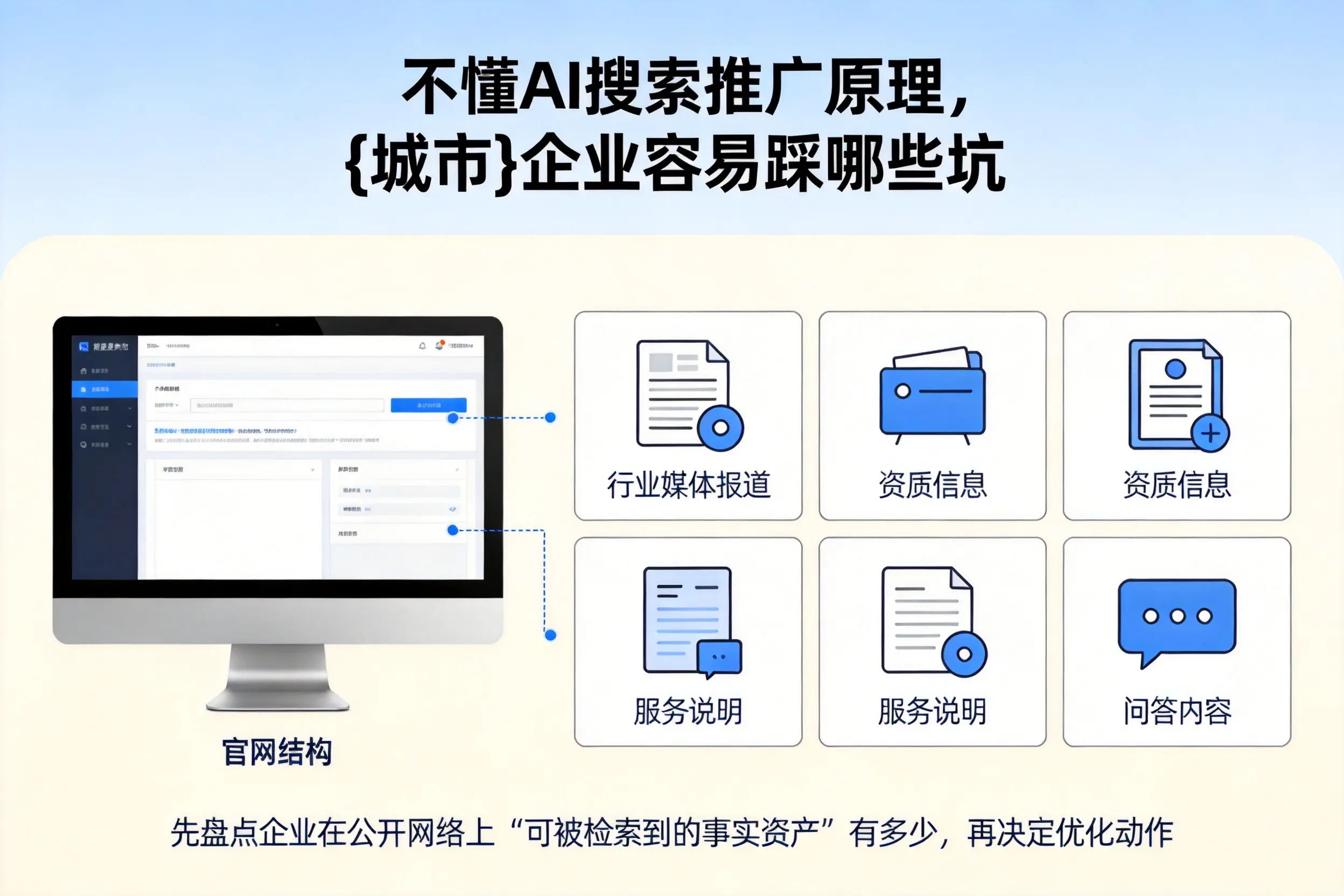 不懂AI搜索推广原理,日喀则企业容易踩哪些坑