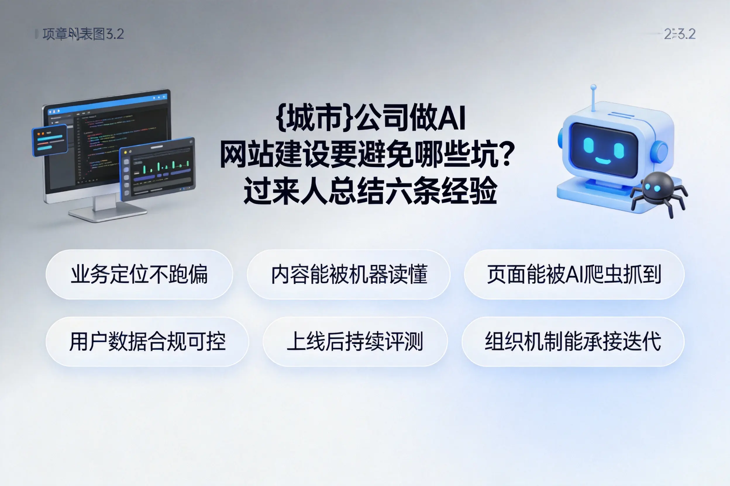 日喀则公司做AI网站建设要避免哪些坑？过来人总结六条经验