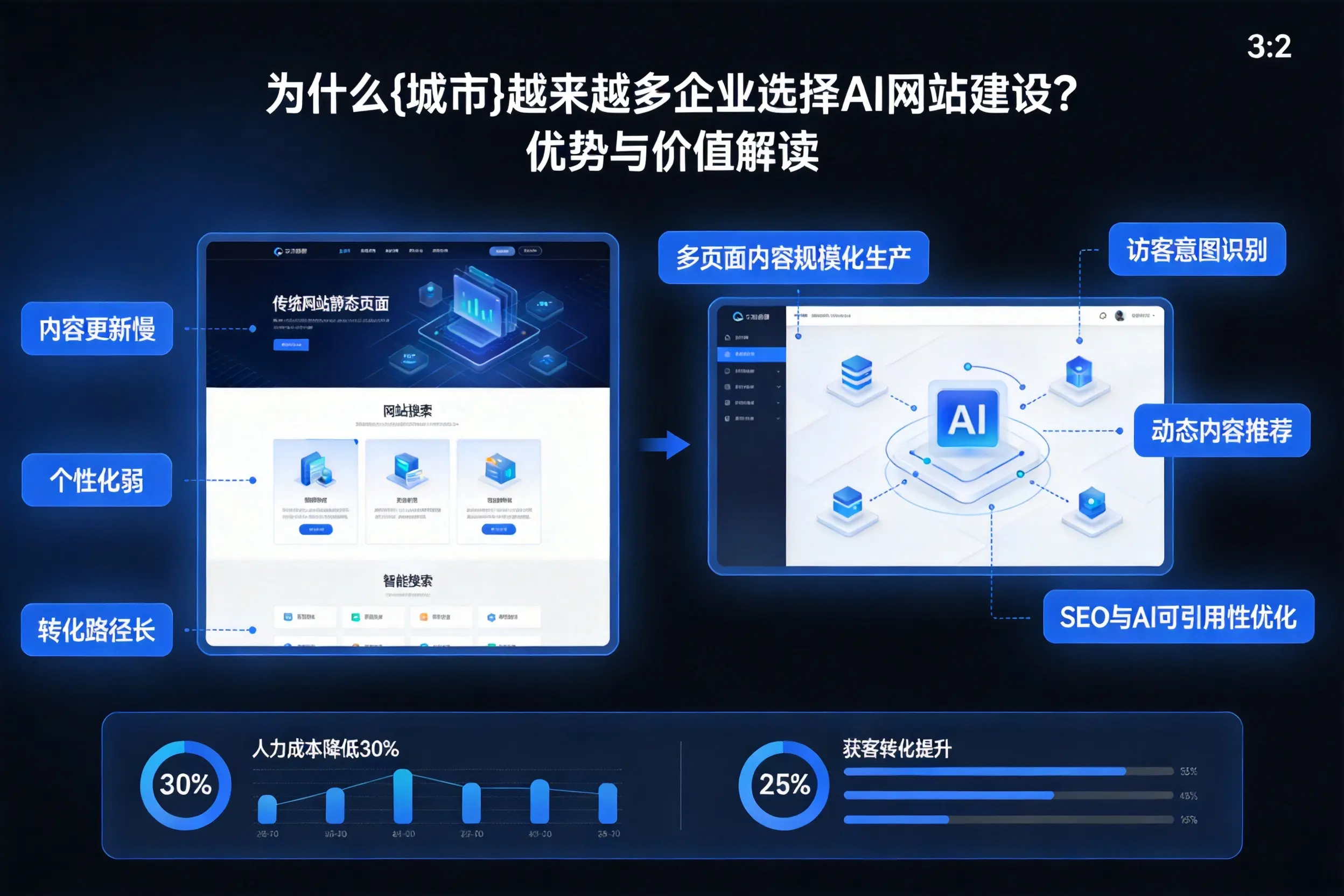 为什么日喀则越来越多企业选择AI网站建设?优势与价值解读
