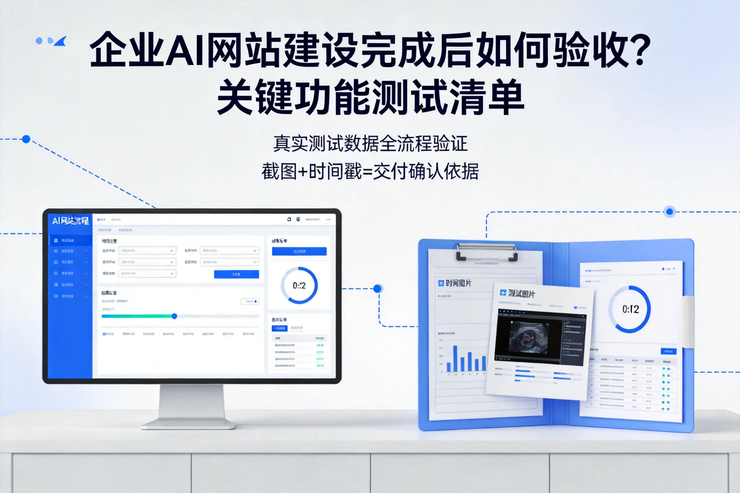 日喀则企业AI网站建设完成后如何验收?关键功能测试清单