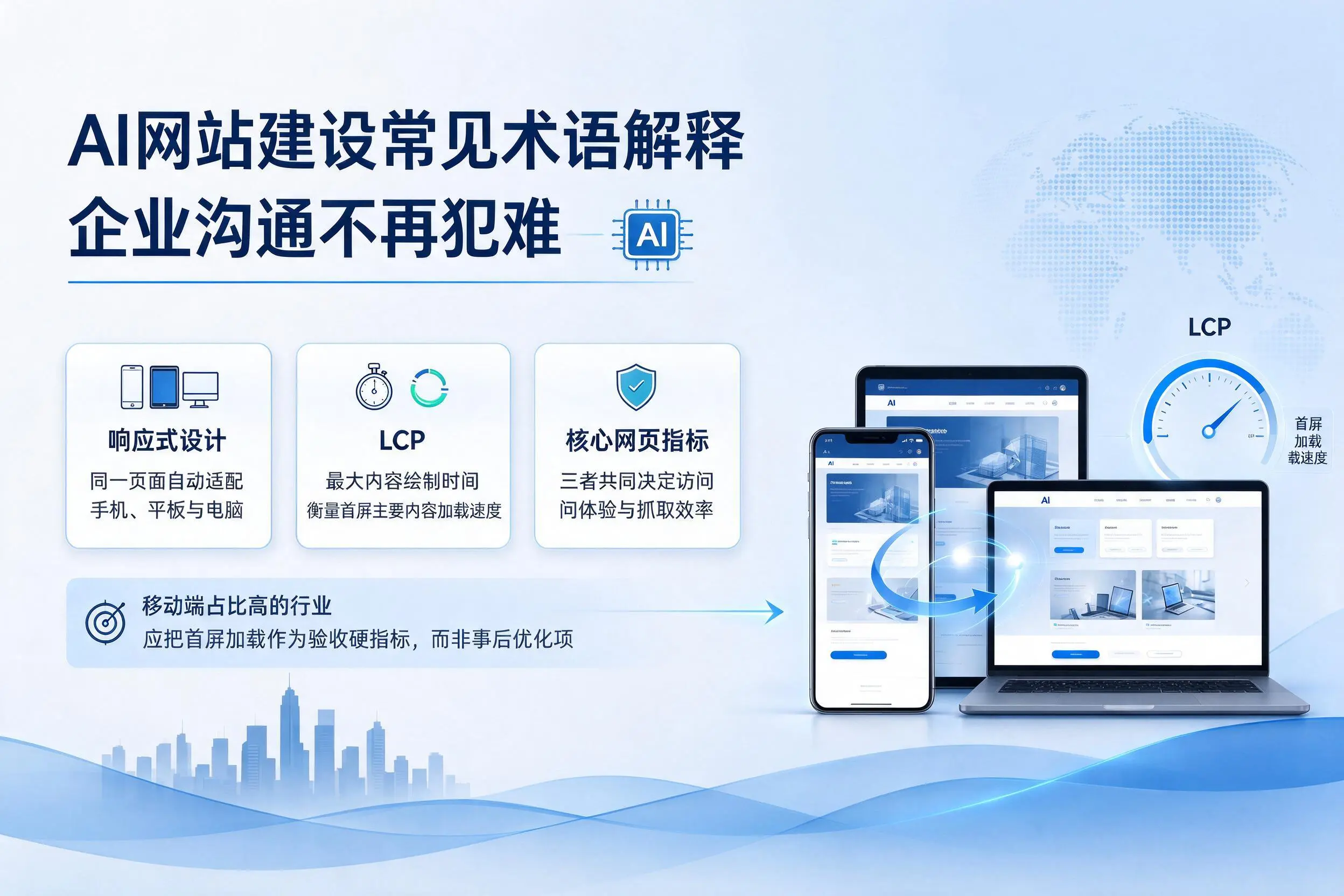 AI网站建设常见术语解释，日喀则企业沟通不再犯难